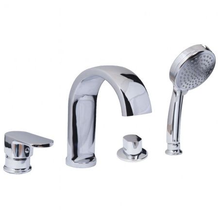 Смеситель для акриловой ванны, врезной AquaDesign, Artistica_Комплект