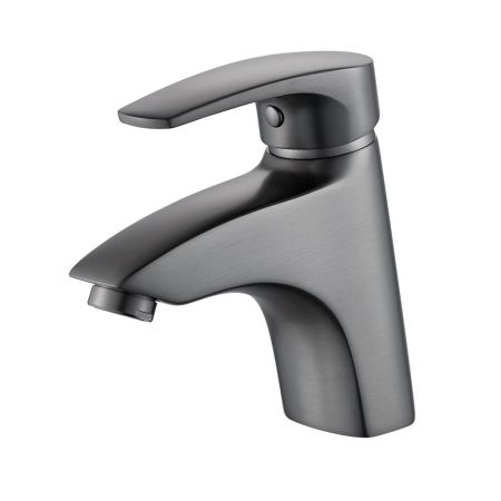 Смеситель для раковины Shevanik S5001T, оружейная сталь, артикул S5001T