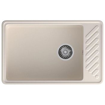 Кухонная мойка GranFest QUARZ 51, белый
