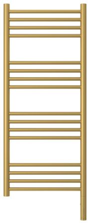 Полотенцесушитель электрический "БОГЕМА 3.0" прямая 1000х400 / МЭМ правый (Матовое золото)