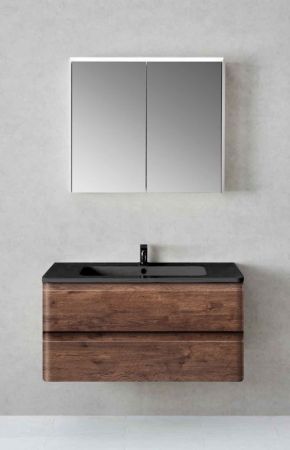 Тумба под раковину Vincea Alba VMC-1A100RW подвесная R.Wood, артикул VMC-1A100RW