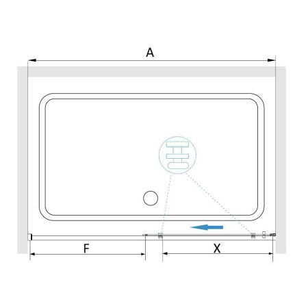 Душевая дверь RGW SV-12 (1200, Прозрачное), артикул 32321212-11
