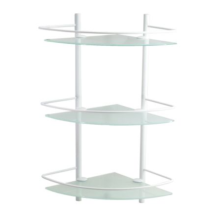 K-3133WHITE Полка стеклянная тройная, артикул K-3133W