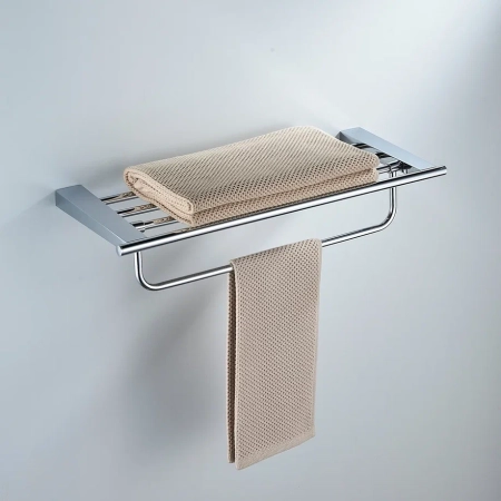 Полка для полотенец Shevanik SG5708, хром, артикул SG5708