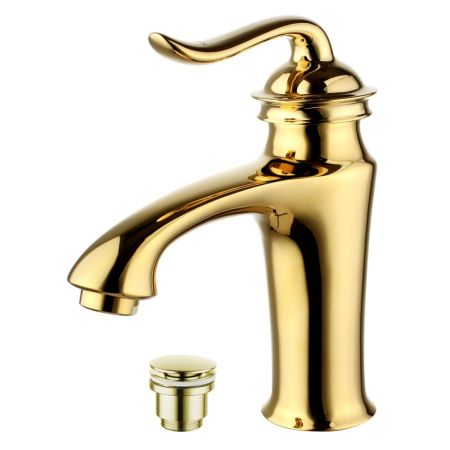 Смеситель для раковины Lemark Brava LM4706G Золото, артикул LM4706G