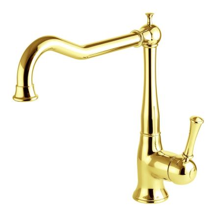 CUCINA DALLAS Смеситель для кухни моноком., золото, артикул 18270