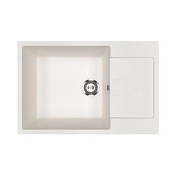 Кухонная мойка Ulgran U-602-341, ультра-белый