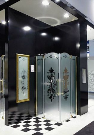 Дверь Huppe Design Victorian DV0402.092.344 Хром