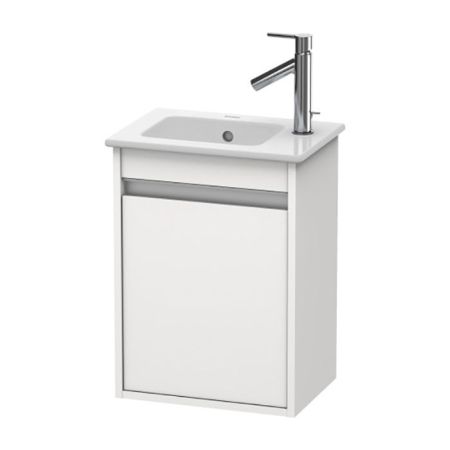 Duravit Ketho База под раковину 550x400x285 , 1 дверка для раковины 072343, Цвет белый глянцевый, артикул KT6417L2222