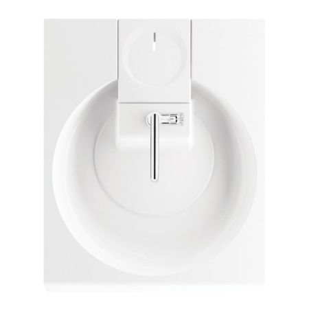 Раковина PAA Claro Grande 60x75 Iclagr на стиральную машину Белая