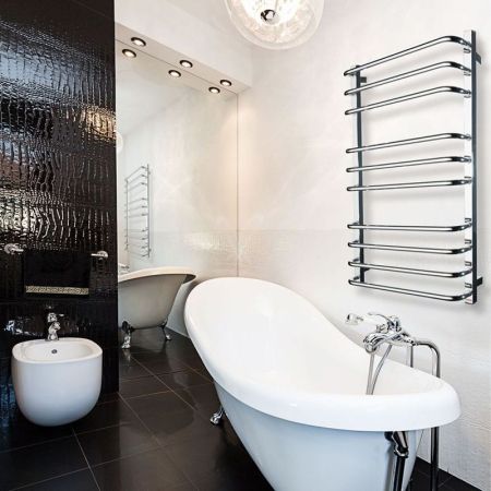 Электрический полотенцесушитель Grota Eco Forte 48х180 Хром, артикул 