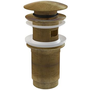 Донный клапан Alcaplast A392ANTIC Бронза-антик