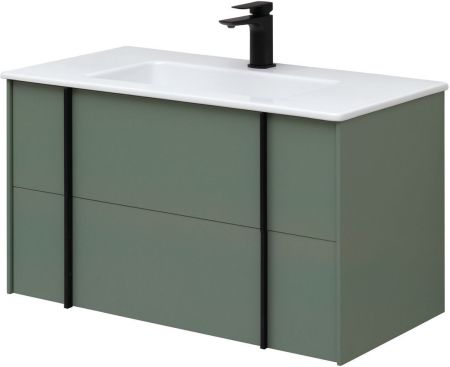 Тумба под раковину Allen Brau Reality 90 1.32006.CGM олива матовый, артикул 1.32006.CGM