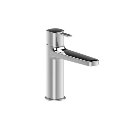 Fantini Lame Смеситель для раковины, 1 отв., с донным клапаном, излив 135мм, цвет: хром