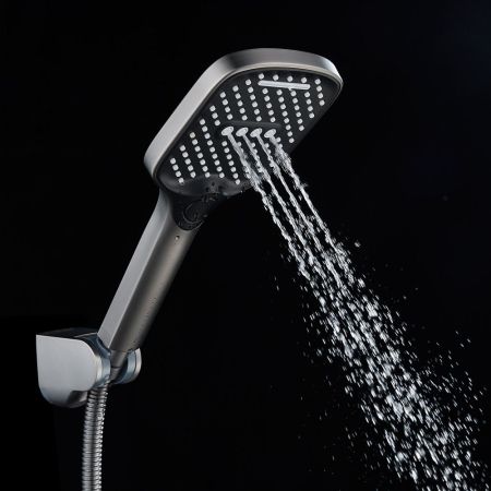 Смеситель для ванны Shevanik S4102T, оружейная сталь, артикул S4102T