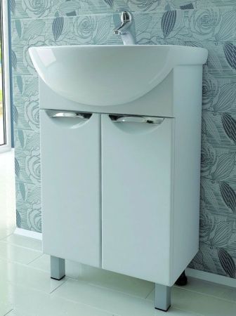 Тумба под раковину Vigo Callao 50 Белая, артикул J-0-500(Уют)