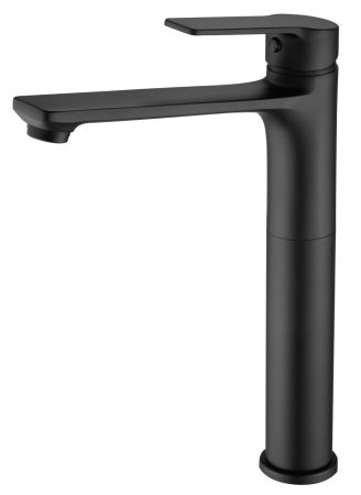 Смеситель Singapore black для раковины, высокий,  без донного клапана, артикул: SB 25