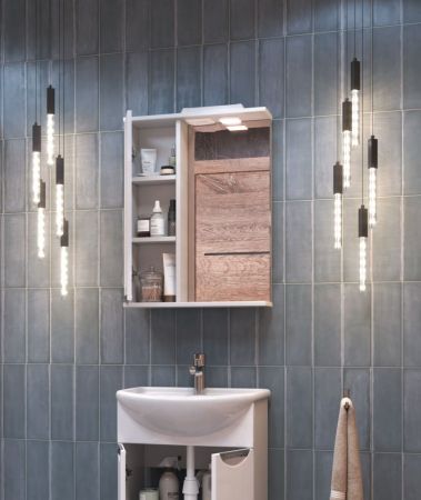 Зеркало со шкафом VIGO Callao z.CAL.50.L.El, 50 см, артикул z.CAL.50.L.El