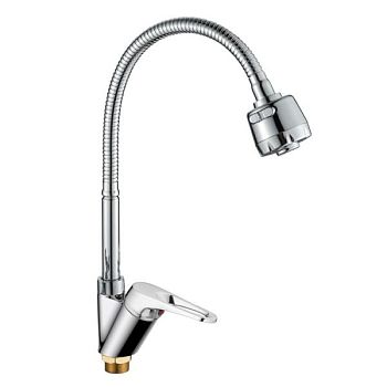 Смеситель для кухни Haiba HB4313, хром