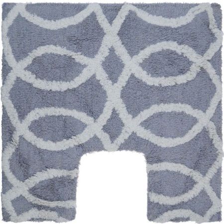 Коврик для туалета Fora Создавая мечты 50х50 FOR-DA051-U 50GR Серый