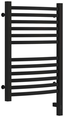 Полотенцесушитель, Сунержа, Аркус 3.0, электрический, ширина, мм-430, глубина, мм-92, высота, мм-720, межосевое расстояние-400, перемычка-выгнутая, нагревательный элемент-ТЭН, подключение-нижнее справа, электрокомплект-МЭМ, мощность, Вт-300, материал-нерж, артикул 31-5705-6040