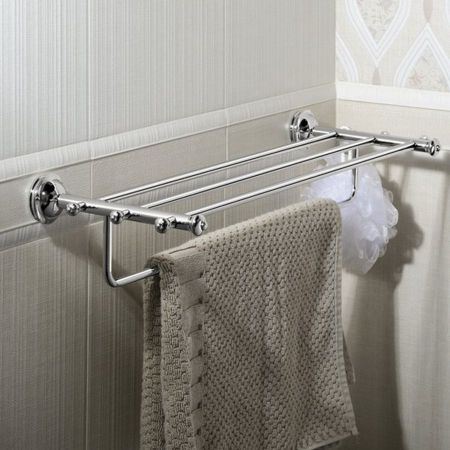 Полка ASTOR металлическая для полотенец, 670мм, хром, Sapho, артикул 1325-14