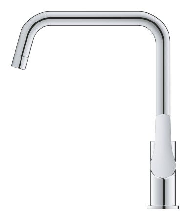 Смеситель для кухни GROHE Eurosmart 2021, U-образный высокий излив, хром (30567000) Смеситель для кухни GROHE Eurosmart 2021, U-образный высокий излив, хром (30567000)