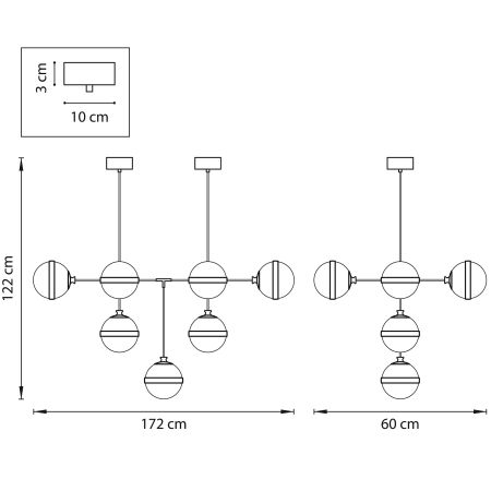 Люстра потолочная Globo Lightstar 813191, артикул 813191