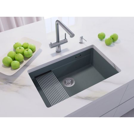 Кухонная мойка Grandex Aqua Comfort 500302, серый