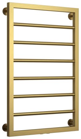 Полотенцесушитель водяной КАНЦЛЕР 800х500 (Состаренная ЛАТУНЬ)