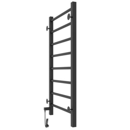 Полотенцесушитель электро "Феличия ЧКЧ8 400х800", черный муар, правый