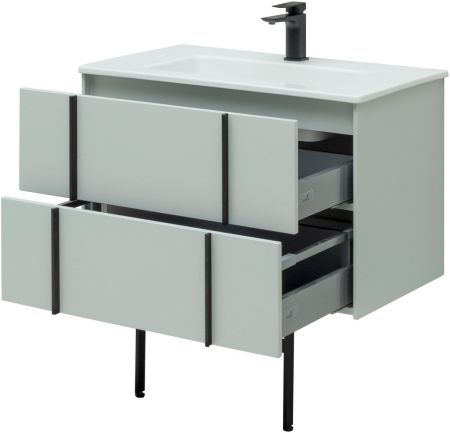 Тумба под раковину Allen Brau Reality 80 1.32005.PWM папирус матовый, артикул 1.32005.PWM