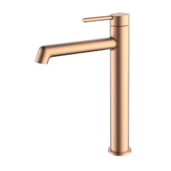 Смеситель для раковины высокий Raglo R20.15.33, медь