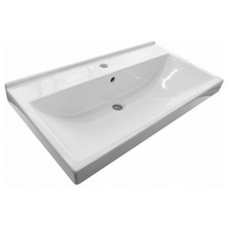 Тумба с раковиной Comforty Никосия 80 4138839 подвесная Дуб белый Тумба с раковиной Comforty Никосия 80 4138839 подвесная Дуб белый