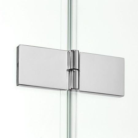 Душевое ограждение NEW TRENDY NEW RENOMA L 120x90x195 D-0117A/D-0084B (хром), артикул D-0117A/D-0084B