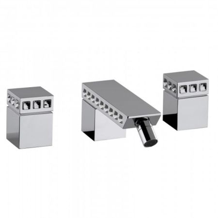 Bongio Pure Glam Смеситель для биде, цвет хром/Swarovski