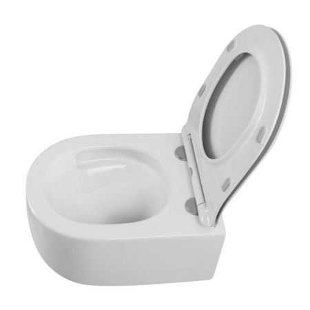 SOFT-TOR Чаша унитаза подвесного безободкового, смыв TORNADO, BB084CH-TOR, артикул BB084CH-TOR