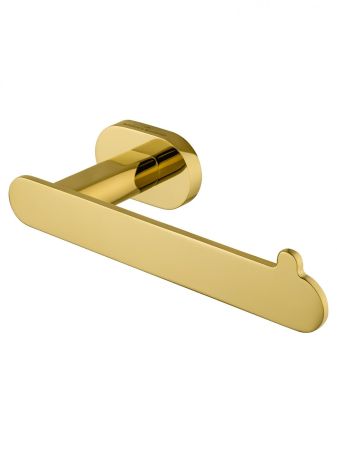 Держатель для туалетной бумаги без крышки WONZON & WOGHAND FIRST, Глянцевое золото (WW-8416-LG)