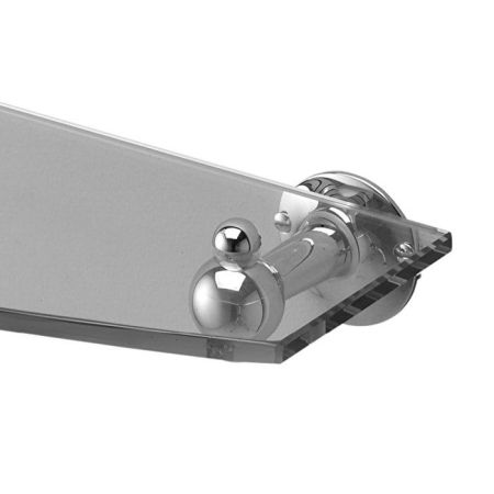 Devon&Devon New York Полочка стеклянная, хром, артикул NY110CR