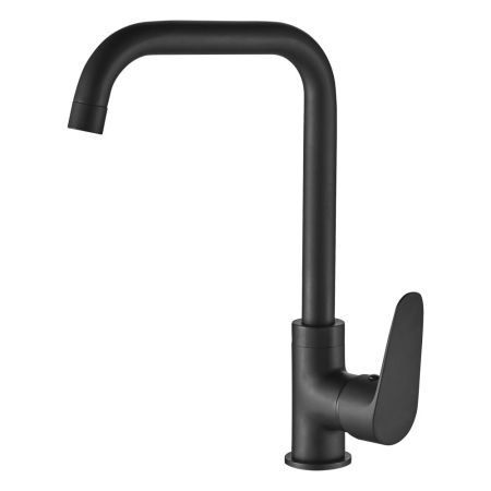 Смеситель для кухни WesnaArt NOVA NOV03-150Black, черный, артикул NOV03-150Black