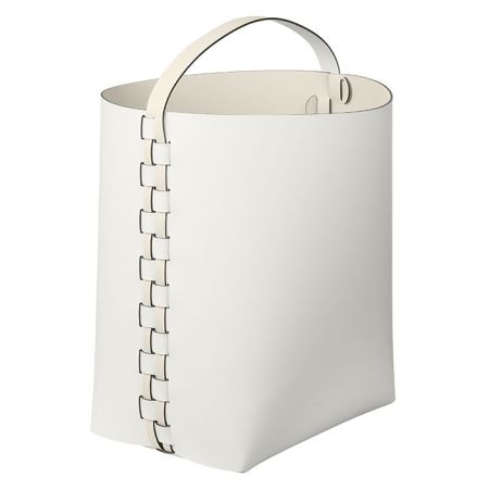 ADJ Корзина Helena, 35x30xH45 см., цвет: белый/панна котта, артикул 3645.10/16