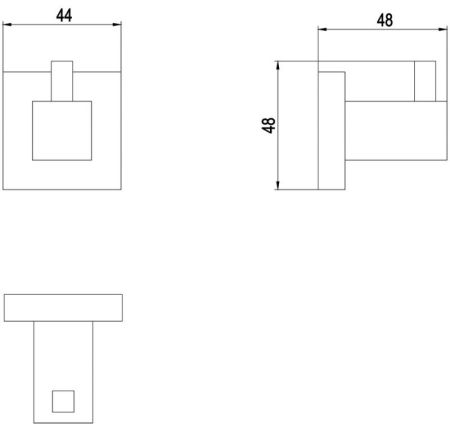 Крючок Timo Selene 17011/17 Золото матовое, артикул 17011/17