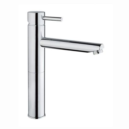 Nicolazz Olympus Смеситель для раковины высокий однорычажный, с донным клапаном, цвет: хром, артикул 3782CR