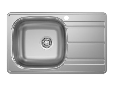 Кухонная мойка UKINOX Спектр SPM788.480 -GT6K 2L, 48*78,8, артикул SPM788.480 -GT6K 2L