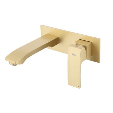 Смеситель для раковины встраиваемый Raglo R01.11.03, золотой сатин, артикул R01.11.03