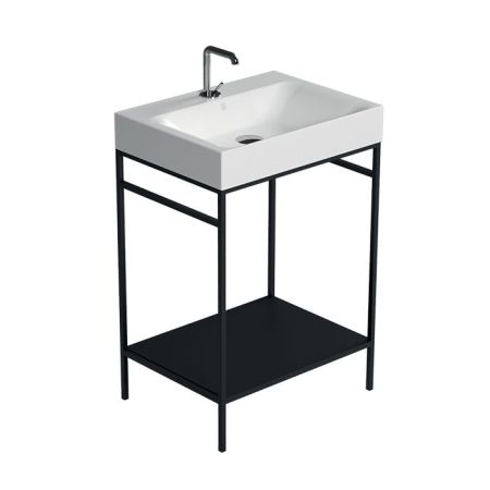 KERASAN Cento раковина 60х45 с 1 отв подвесная/накладная, белый, артикул 353101*1