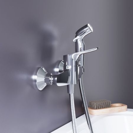 778000000 Jupiter смеситель с гигиеническим душем, хром, артикул 778000000