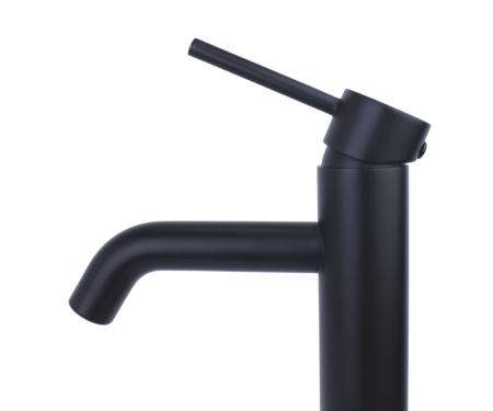 Смеситель для раковины Bronze de Luxe SCANDI 1452B, черный, артикул 1452B