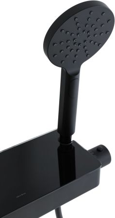 Смеситель для душа Allen Brau Fantasy 5.11002-31 черный матовый, артикул 5.11002-31