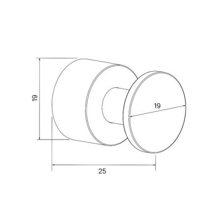 Комплект крючков 4 шт. хром IDDIS (HOK4SC0i41), артикул HOK4SC0i41